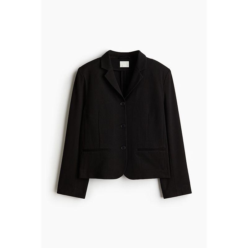 

HM 2025 Лето Новая Женская одежда Трикотажный Костюм Топ 1263241 Black 170/104(L)