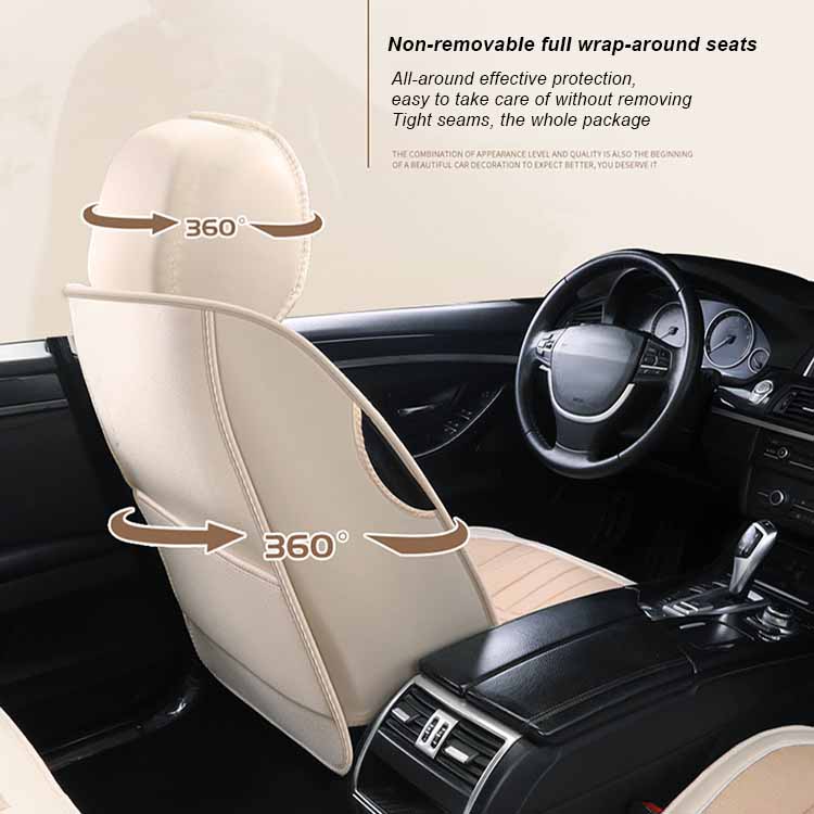 Full Envelope Car Seat Cover Breathable Seat Cover Linen Special Cushion Four Seasons Universal Seat Cushion