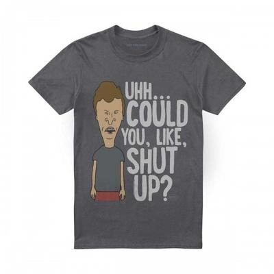 Beavis & Butthead Unisex Adult Could You Like Shut Up? T-Shirt