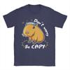 Kawaii Capybara Animal Tshirts Unisex Unisex Novelty 100 Cotton Tees Round Neck Short Sleeve T Shirt Gift Tops
