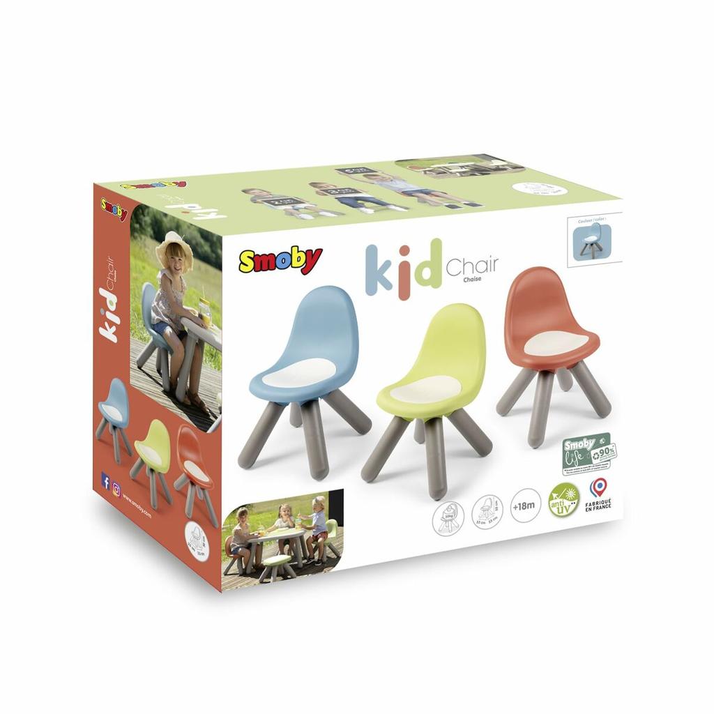 Chair Smoby Life Kid Blue Plastic