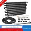 Universal Multi-Row Oil Cooler for Car Modifications (4, 6, or 8-row)