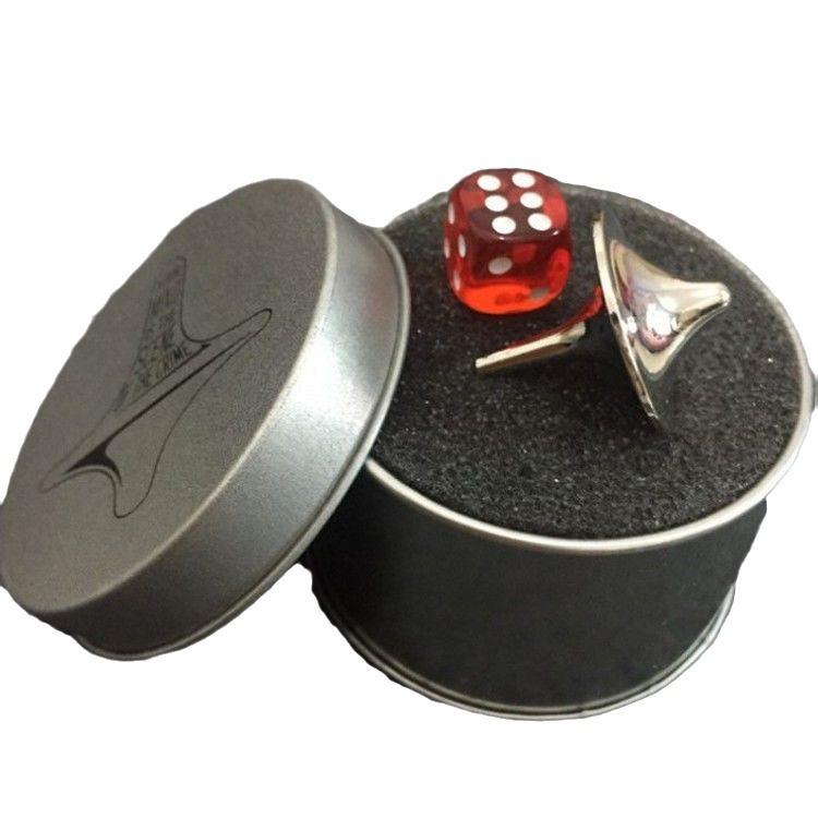 Inception Movie Metal Gyro Decompression Pendant - Creative Rotating Toy Gift for New Year & Christmas