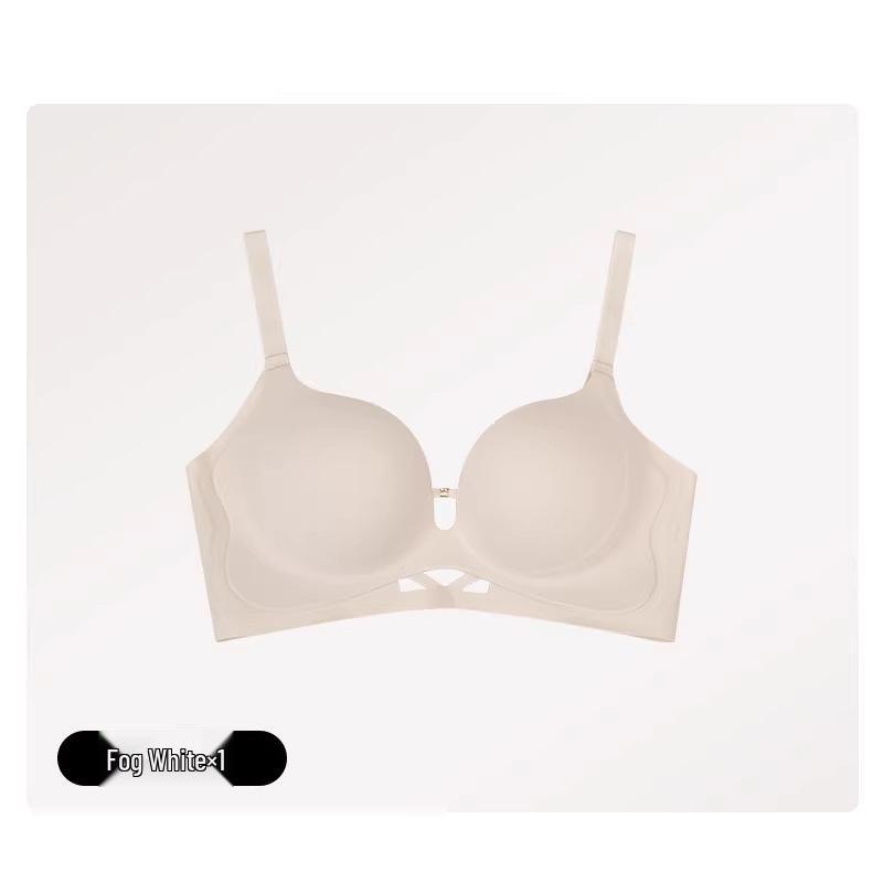Wire-Free Seamless Uplifting Women's Summer Foundation Bra for Small Bust