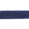 4mm Natural Lapis Lazuli Blue & White Faceted Stone Beads for DIY Jewelry Accessories
