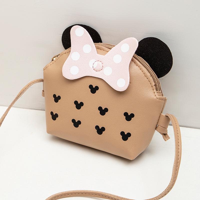 2024 Women's Cartoon Heart-Shaped Shoulder Bag with Coin Purse, Color Block Design