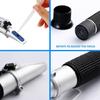 Refractometer Fit for Food Processing And Manufacturing Features Enhancing Optical Clear Temperature Compensated Design