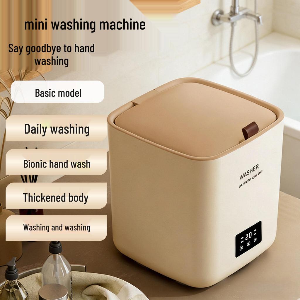 Kompakte automatische Wasch-Trocken-Kombination für Unterwäsche und Socken