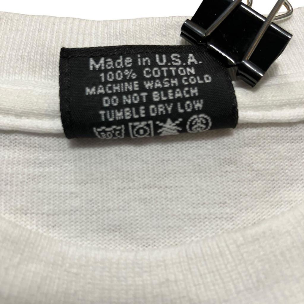 [USED] Vintage Stüssy Custom Music Girl T-shirt, USA, White