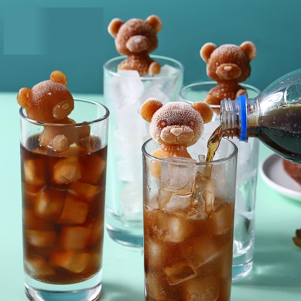 Create Adorable Ice molds With This 3D Silicone Mold - Perfect For Baking, Soap Making, And Decorating