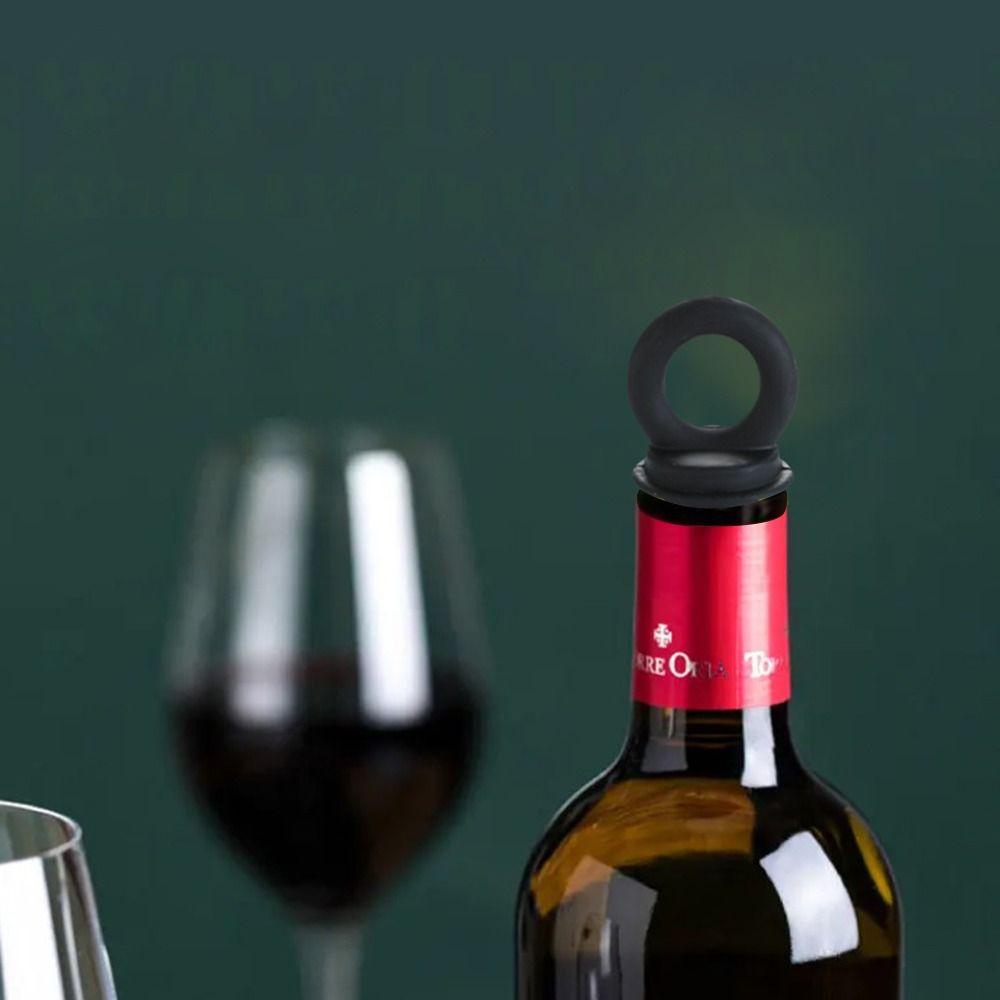 Zátka na láhev pro uchování čerstvosti Silikonová vinná zátka Nový uzávěr na láhve