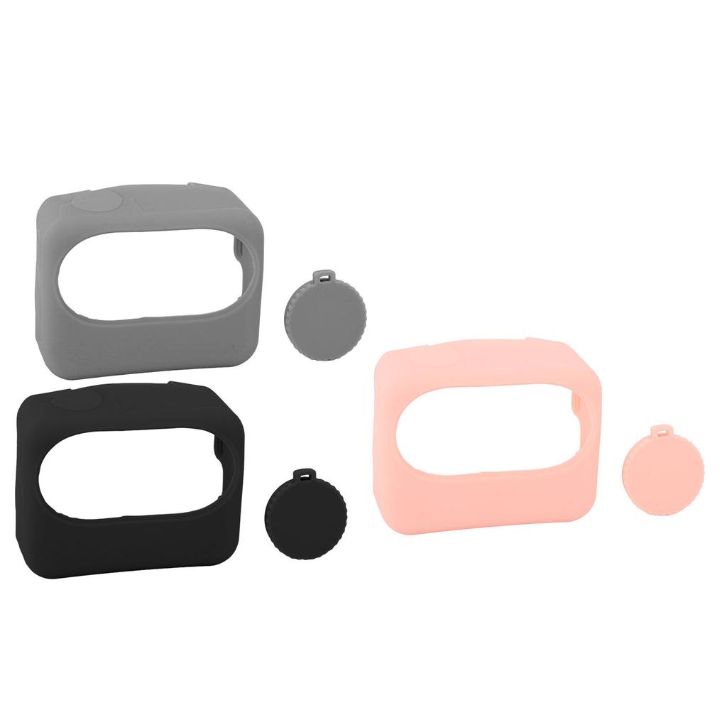 Silikonhülle für GO 3S, kratzfeste Schutzhülle für Action-Kamera mit Objektivschutzabdeckung