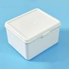 Flip-Lid Card Storage Box Durable Plastic Card Organizer Desktop Container Collectible Card Holder For Trading Game Card