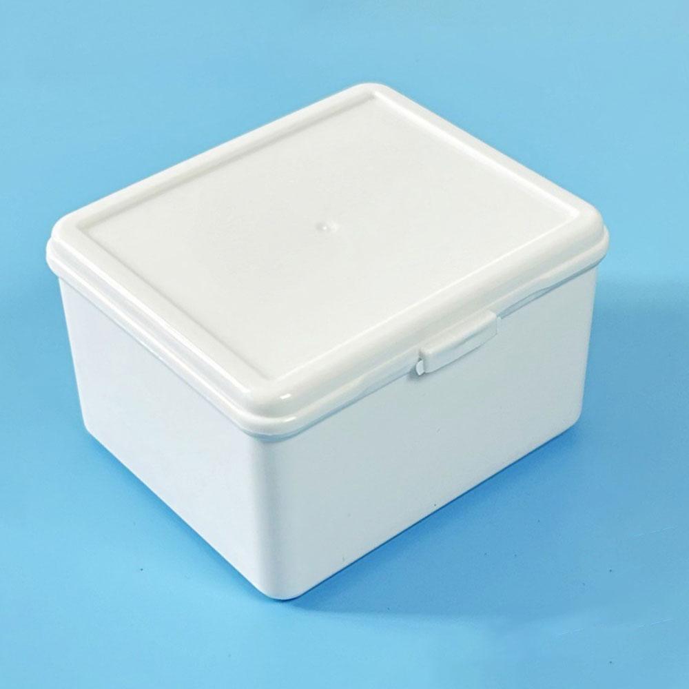 Flip-Lid Card Storage Box Durable Plastic Card Organizer Desktop Container Collectible Card Holder For Trading Game Card