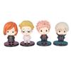 Q Version 8Pcs Jujutsu Kaisen Itadori Yuji  Ryomen Sukuna Gojo Satoru Figure Cake Decoration Doll Desktop Car Ornaments Toy Gift