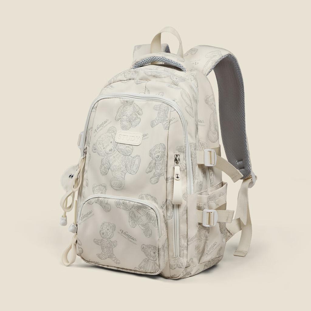 Viney Backpack, Large Capacity Lightweight Schoolbag for Primary School Students, Casual Double Shoulder