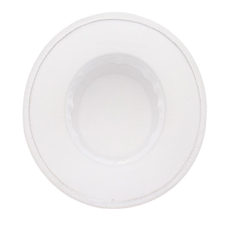 French Pearl Top Hat Women'S Sunscreen Sun Hat Elegant Retro Felt Hat Model Jazz Hat Foreign Woolen Hat