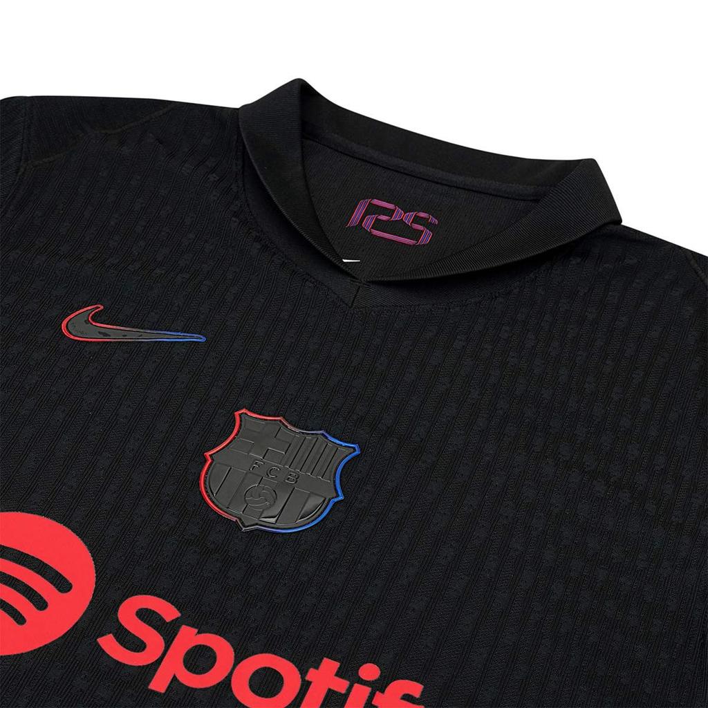 Nike UCL Uit FC Barcelona Spelerseditie 2024/25 Shirt Zwart Heren Streetwear FN8771-011