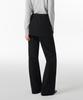 MUSINSA STANDARD WOMAN Women'S Wrap Skirt Layered Slacks [Black]