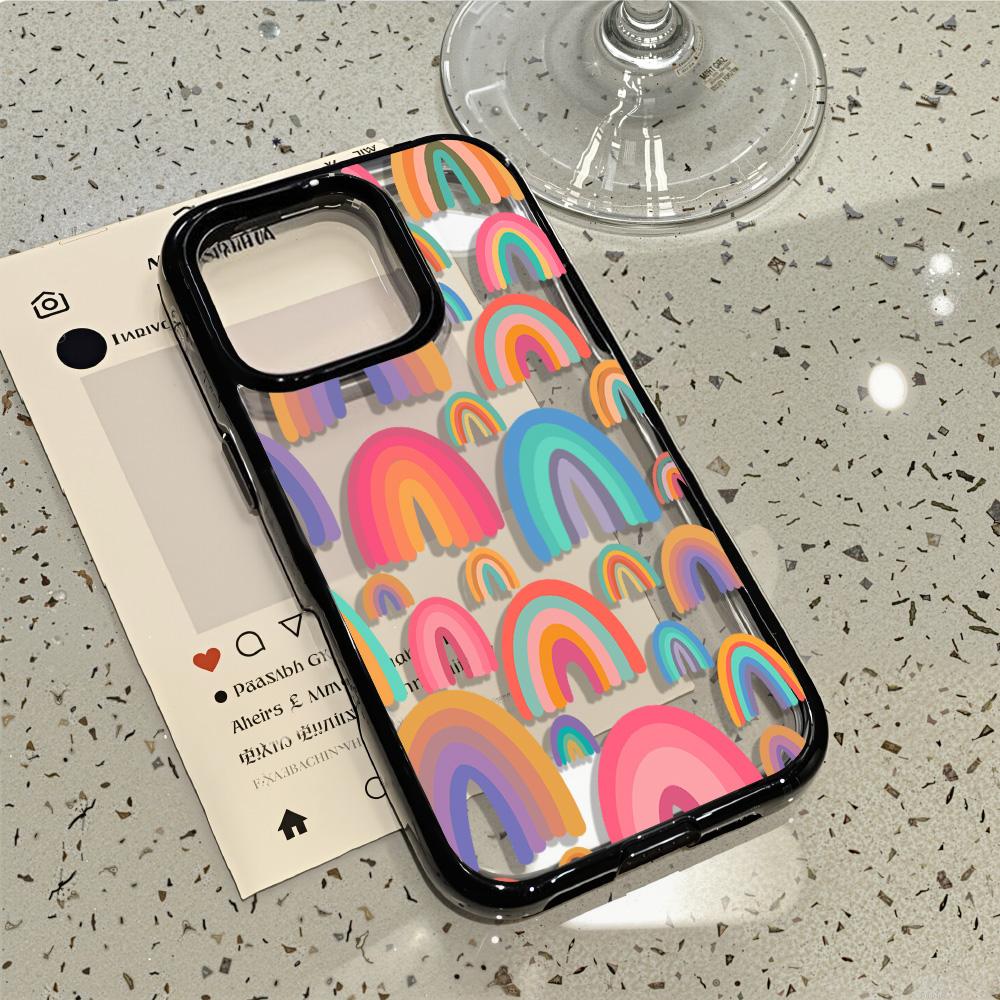 Acrylic Phone Case for iPhone 11 12 13 14 Pro 12 14 16 Pro Max for Samsung A16 A36 A56 S24 FE High-quality Painted Anti-fall Mobile Phone Case