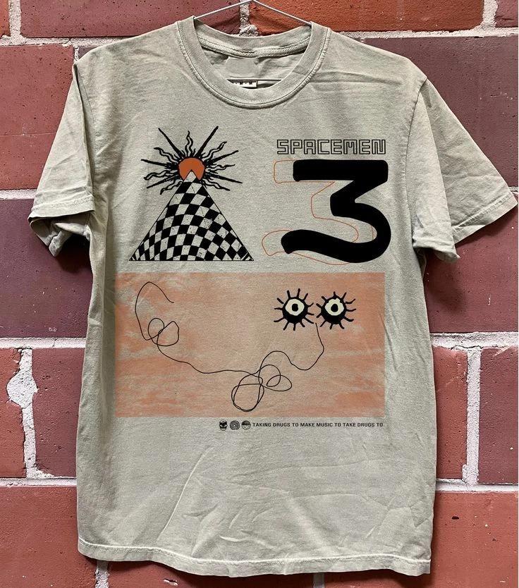 Футболка с коротким рукавом Spacemen 3 Band Taking Drugs, все размеры S-5XL, унисекс XXXL