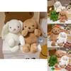 Adorable Soft Plush Rabbit Doll Perfect For Girls Birthday Gifts Wholesale Options