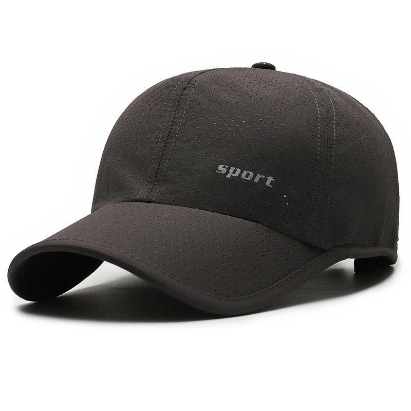 Summer Hemming Quick-drying Punching Breathable Baseball Cap Versatile SPORT Sunscreen Visor Light Cap