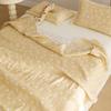 100% Cotton Three-layer Yarn Fabric Summer Quilt Children Soft Skin Friendly Kid Blanket  Air Conditioner Duvet Child or Adult