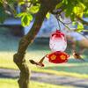 Practical-Hummingbird Feeders For Outdoors Hanging Hand Blown Glass Hummingbird Feeder 15 Oz Sealed And Leak With Feeder