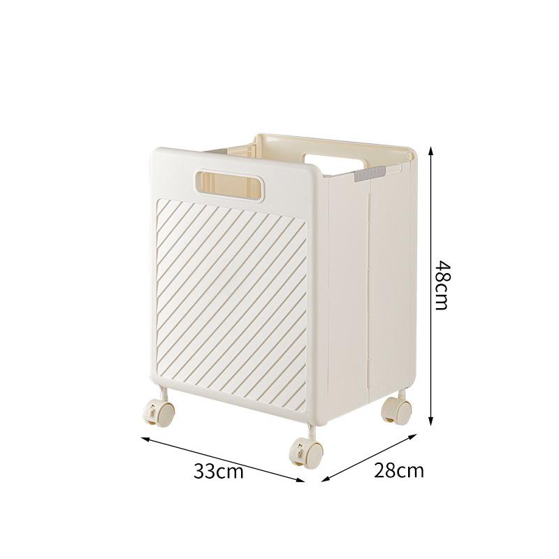 Collapsible Laundry Hamper Multi-Function Carry Basket for Home Large Capacity Storage Bin Bathroom Organizer Bucket
