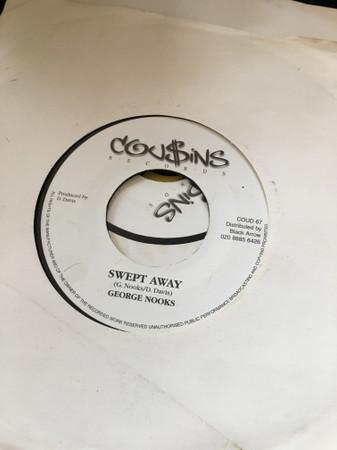 

7inch Record GEORGE NOOKS Swept Away NONE Couins Records Jamaica Reggae Ska Dub Used