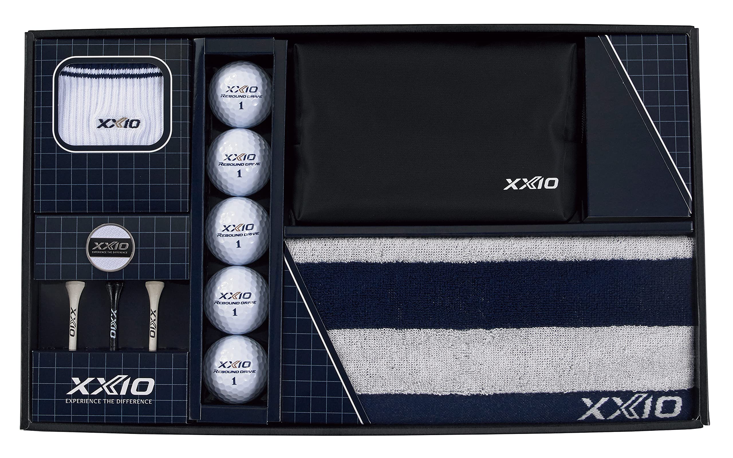 

Подарочный набор мячей DUNLOP XXIO Белый GGF-F5049 белый