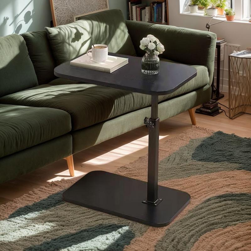 Coffee Tea Table Side Table Sofa C-Shaped Simple Mobile Storage Desk Bedside Corner Small Sofa Sides Cabinet Family Tea Tables