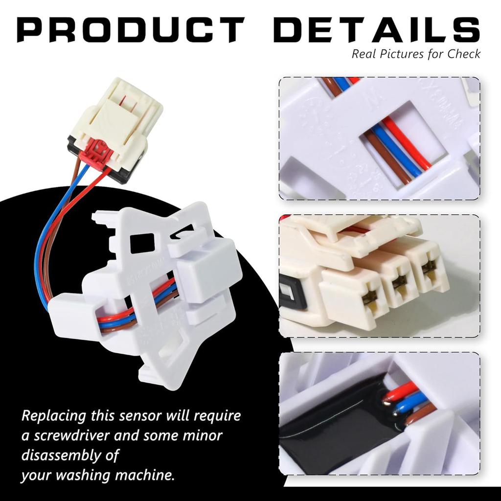 Waschmaschinen-Drehzahlsensor-Ersatz für Schleudergang-Steuerung Waschmaschinen-Reparaturzubehör Haushaltsgeräte-Teile