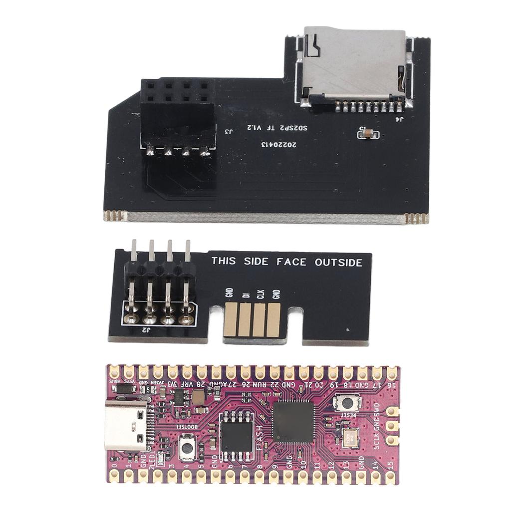 for Picoboot Development Board FPC Flex Ribbon Cable with Micro Storage Card Reader Adapter for GC DOL 001 Retro Console
