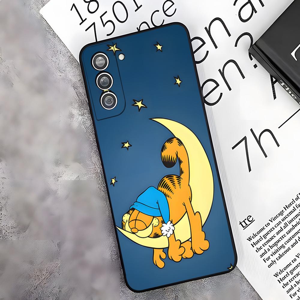 Cute Cat G-GarfieldeS Phone Case For Samsung S26 S25 Edge S24 S23 S22 S21 S20 Ultra Plus Fe Galaxy A54 A53 A34 A25 A16 Cover