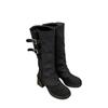 Two-wear Long and Short Boots 2025 Autumn and Winter New Removable Stacking Boots Thick High-heeled Thick-soled High Boots Retro Trouser Tube Boots