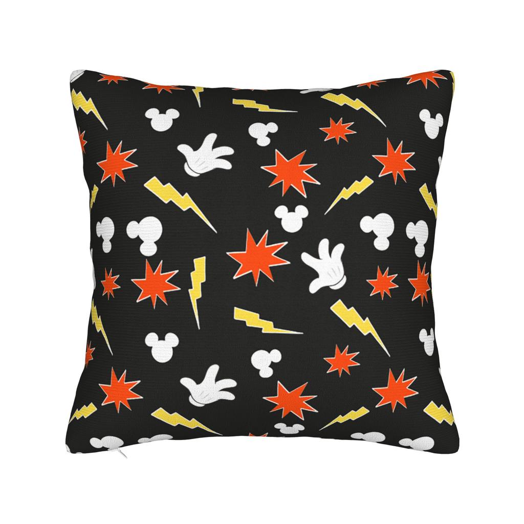 Mickey and Minnie Mouse Holiday Throw Pillow Cover Decorative Pillow Christmas Design , Customized Pillowcover Home Decor