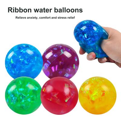Jouet Fidget Coloré Soulagement du Stress Balle de Raisin Décompression Pression Balle Arc-en-Ciel Jouet Antistress