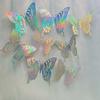 12 stück 3D Hohl Schmetterling Wand Aufkleber Schlafzimmer Wohnzimmer Hause Dekoration Papier Schmetterling