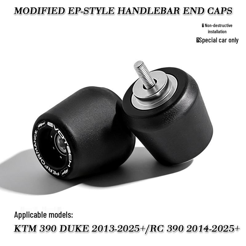 

KTM 390 DUKE/RC390 Aluminum Alloy Handlebar End Plugs - EP Style Balance Caps