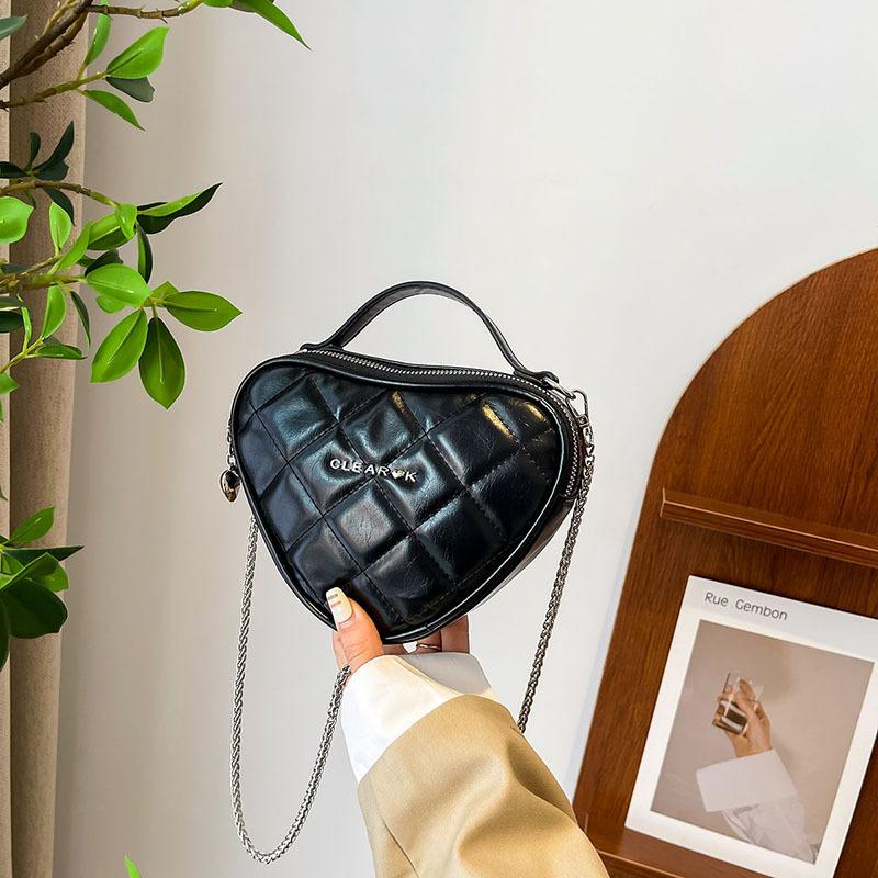 Love Bag New Fashion Chain Single Shoulder Crossbody Small Bag Portable Mouth Red Envelope