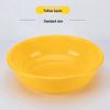 Durable Yellow Plastic Basin