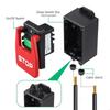 Practical Safety Switches with Large Stop Sign Paddles for Woodworking Equipment and Table 120V Single Phase
