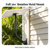 Support Base 360-Degree Rotating Adjustable Mounting Structure for Homeowners