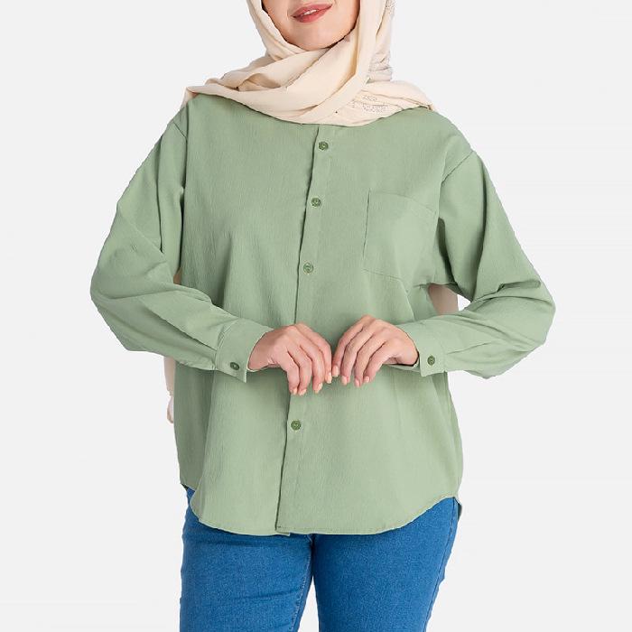 

2022 Women s Multi-Color Print Loose Lapel Long Sleeve Shirt, Southeast Asia Edition Medium