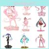 Hatsune Miku Cartoon Virtual Singer Manga Statue Figurines Stunning Collectible Model Toy
