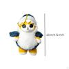 Plush Doll Keychain Cute Backpack Bag Pendant Keyrings for Girls Women Purse 12cm with Sea Lion