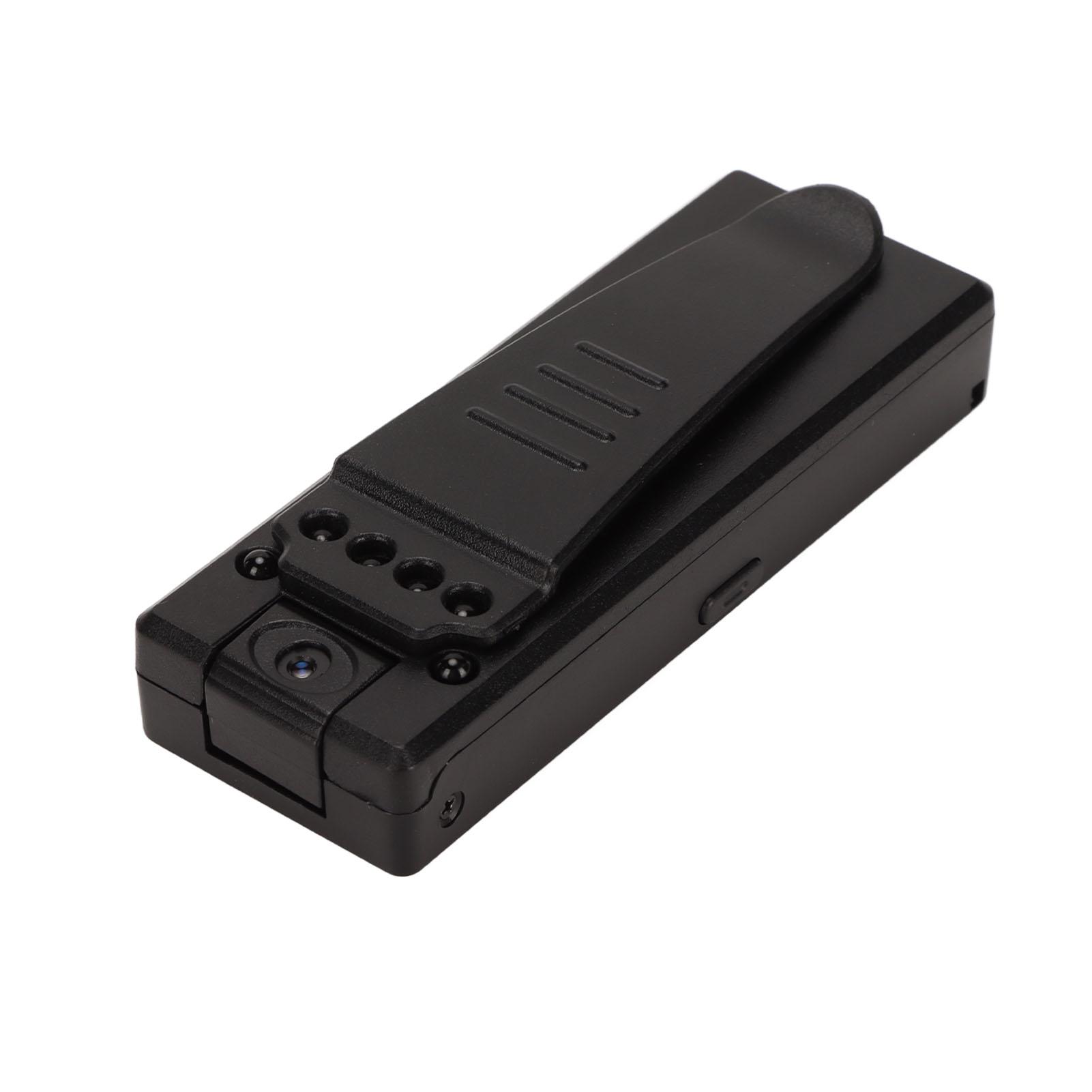 

Body Camera HD 1080p Support 32GB Memory Card Portable Pocket Video Recorder with Back Clip for