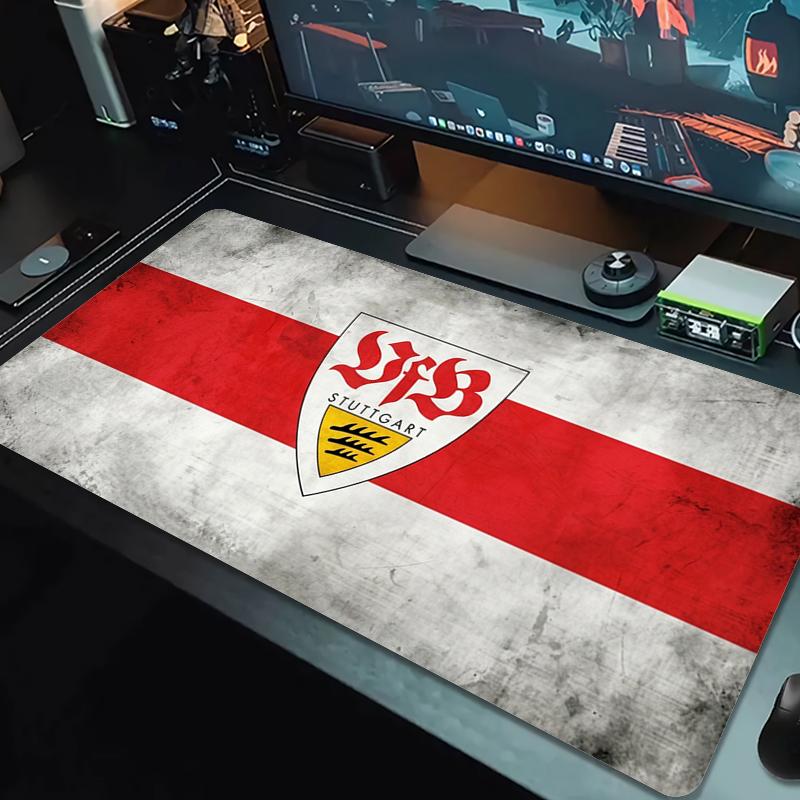 VfB Stuttgart Mouse Pad Large Gaming Table Cushion Non-slip Laptop Tablet Big Mousepad XXL Mat Mini PC Playmat With Lock edge_xia
